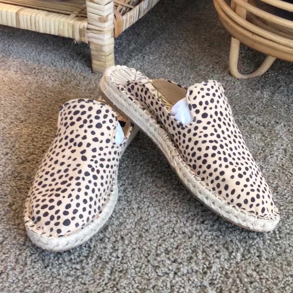 Dolce Vita for Target Cheetah Mules 8